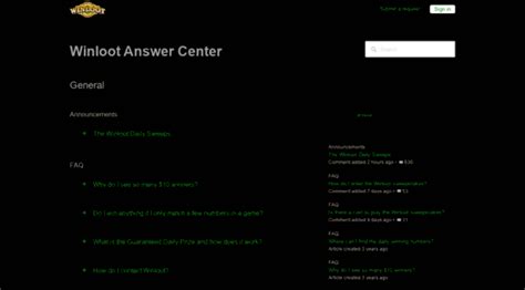 winloot|Winloot Answer Center.